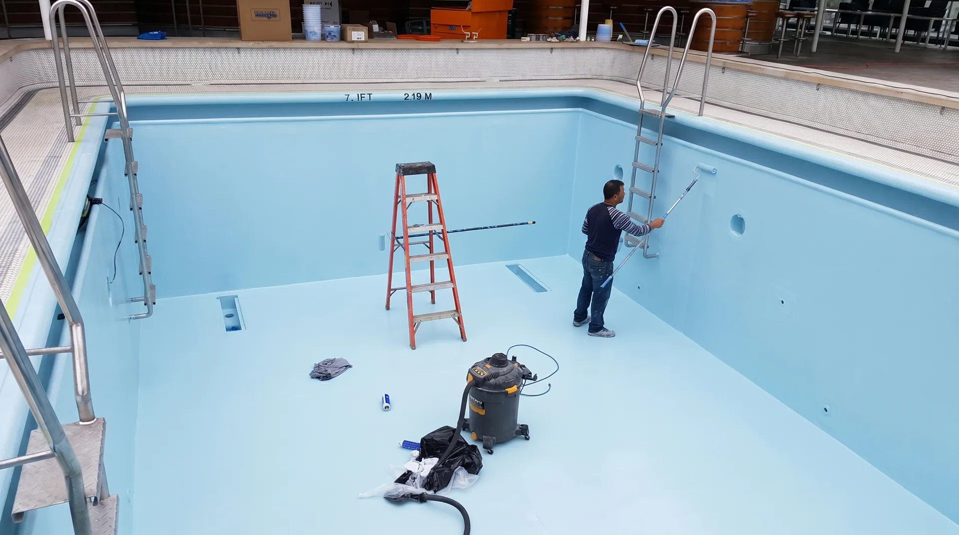 Pool and aquatic coating systems