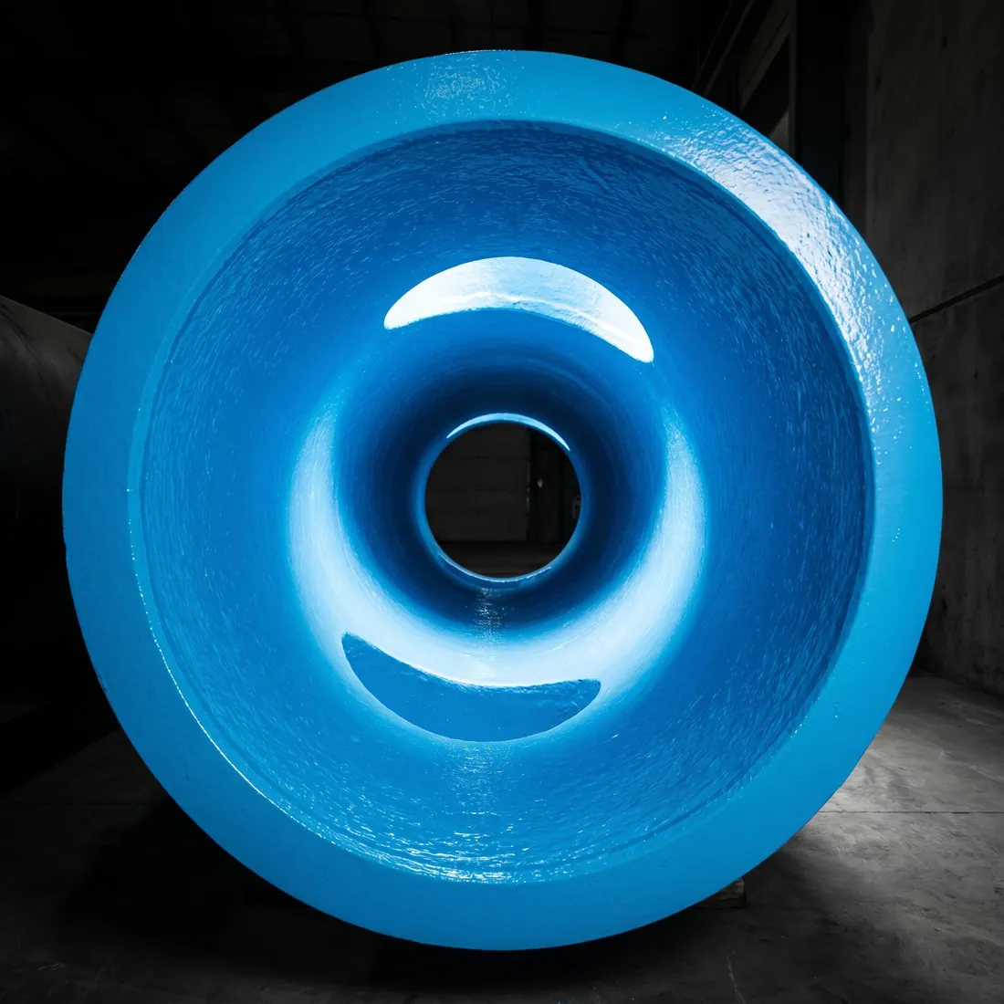 Polytube pipe with Polyflake blue internal lining